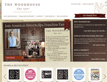 Tablet Screenshot of ownawoodhouse.com